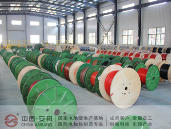 fluoropolymer material high temperature self regulating heat tracing cable