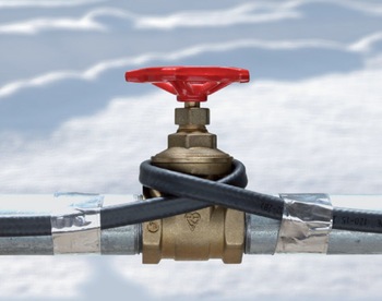 Wet proof convenient heat trace cable
