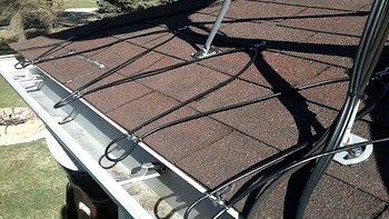 Ice Dam Solution Gulter Heaters power cable