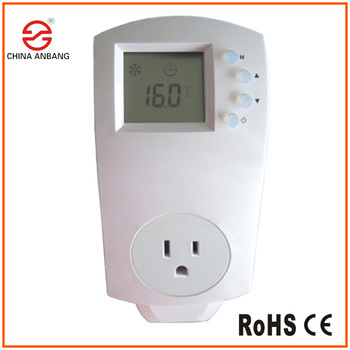 Plug in 24 Hours Cycle Electric Heating Digital Thermostat