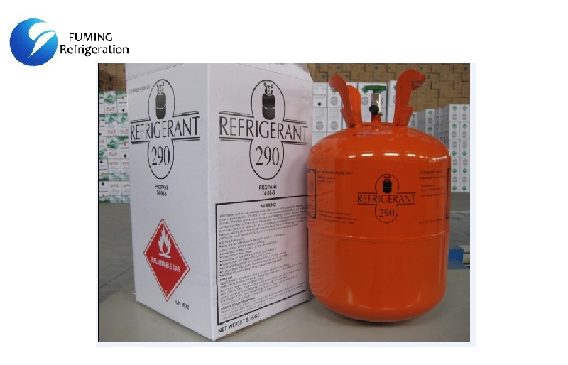 R290 Refrigerant gas for refrigerator 5kg N.W.