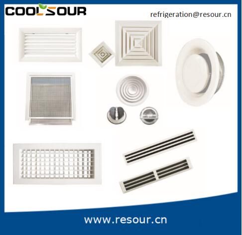 Coolsour Newest Air Conditioning Vents Square With Damper