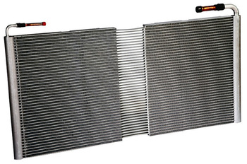All aluminum microchannel condenser coils for auto air conditioner