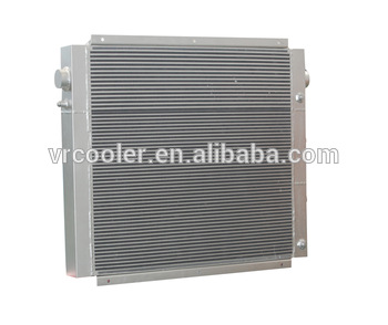 Custom made aluminum radiator for Transport