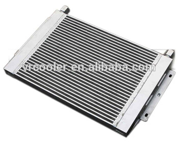 Custom copper plate bar oil cooler for Agriculture Machinery
