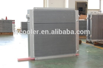 Custom copper plate bar construction machinery oil cooler