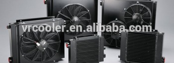 Custom made bar plate air compressor oil cooler