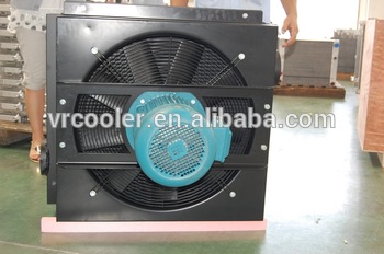 Bar plate Air cooled aluminum air compressor heat exchanger