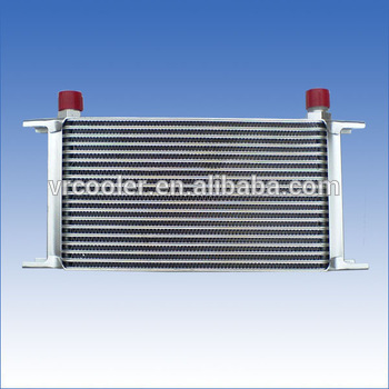 OEM Custom aluminum water radiator for excavator
