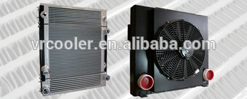 OEM Custom aluminum excavator radiator