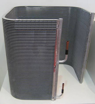 Hot All aluminum microchannel condenser for air conditioning