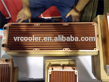 Aluminum water cooling for computer case
