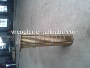 New design marine engine intercooler