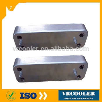 bvb brazing plate heat exchanger condenser for refrigeration