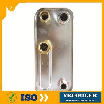ceiling air exchanger heat retentive plate