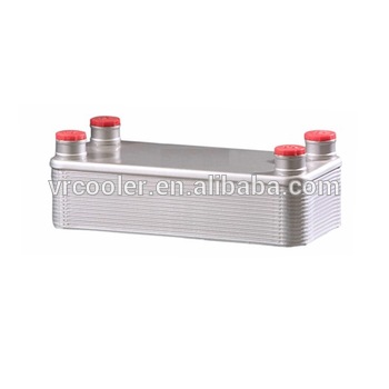 vrcooler plate refrigerant water heat exchanger