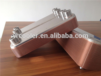 Factory supply powerful brazed heat exchanger