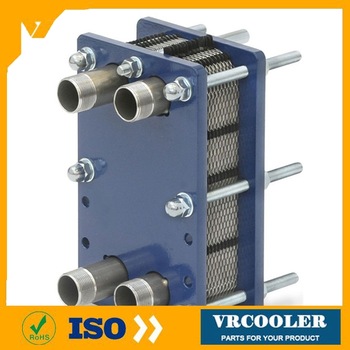 ion exchange resin air chiller plate heat exchanger