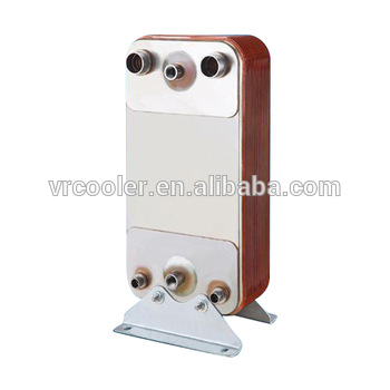 Brazing plate frame heat exchanger