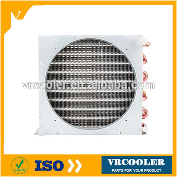 High efficiency copper tube air condenser