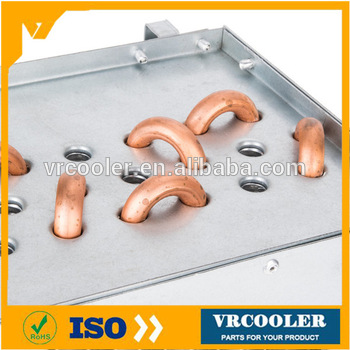 High efficiency copper tube air condenser