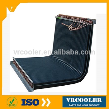 fin tube flue gas heat exchanger copper coil heat exchangers for hydraulic oil