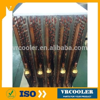 top design condenser assembly stainless steel tube plate fin heat exchanger
