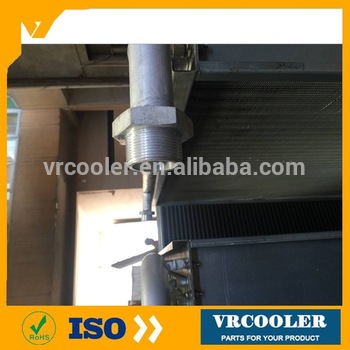 aluminum tube aluminum fin aluminum radiator core material national copper tube hydrophilic fin evaporator