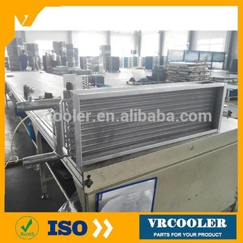 aluminium dehumidifier evaporator auto ac copper tube hydrophilic fin evaporator