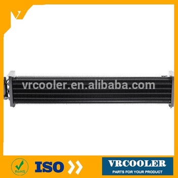 corrugated tube large heat exchanger brazed aluminum copper pipe heat exchanger