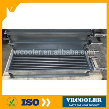 copper coil flue gas heat exchanger galvanzied steel dehumidifier evaporator