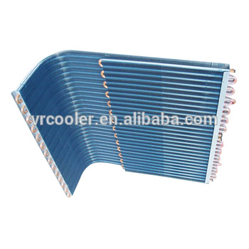 Huge Industry l shaped aluminum fin air cooler condenser