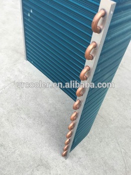 Huge Industry l shaped aluminum fin air cooler condenser