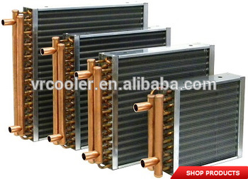 9 52 diameter USA Chilled water cooling Finned coil water to air heat exchangers
