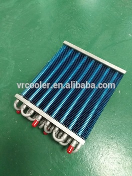 Copper tube air cooled air drier evaporator