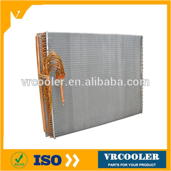 High efficiency copper tube beer cooler condenser