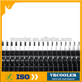 Reliable finned commercial refrigerator evaporator
