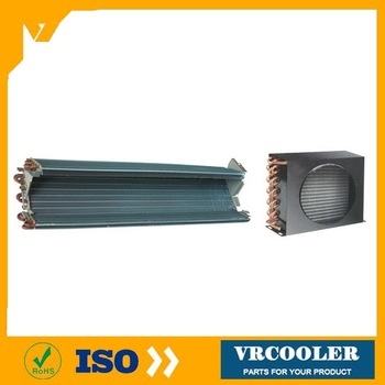 midea air to water heat pump copper heating fin radiator tube