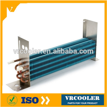 Factory make OEM finned condenser coil for refeigeration