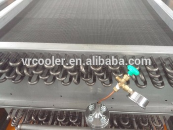 Custom titanium tube titanium fin condenser