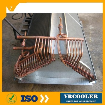 hot air cooler condenser flat radiator tubes thermal oil heater