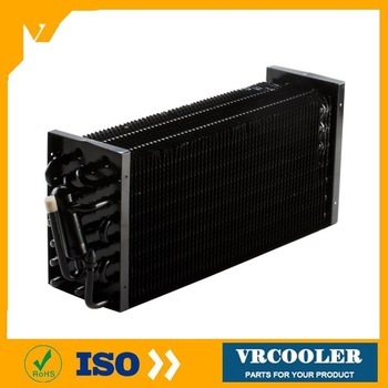 solar air heater with fan lubricating oil cooler