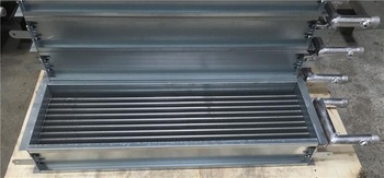 copper fin plate ice maker evaporator cooling systems for ahu stainless steel plate fin evaporator