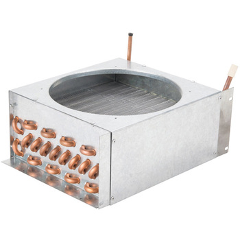 copper fin plate ice maker evaporator cooling systems for ahu stainless steel plate fin evaporator