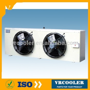 R717 safety and r134a air cooler gas defrost