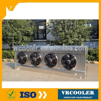 glycol stainless steel hot gas defrost air cooler gas defrost
