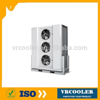 R744 cold room air cooler water defrost