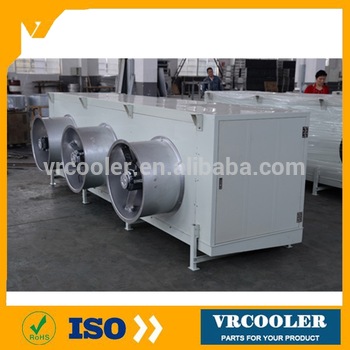 CO2 safety stainless steel tube air cooler electric defrost