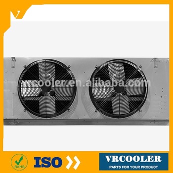 R744 heat exchangerepoxy fin gas defrost