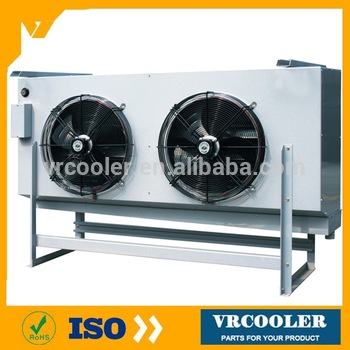 R744 heat exchangerepoxy fin gas defrost